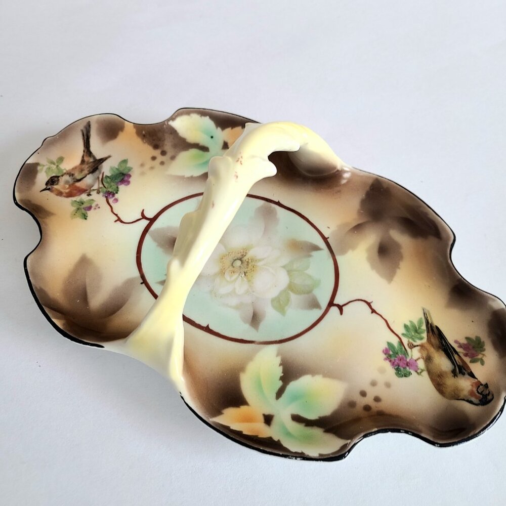 Antique dish 1902-1937 Erdmann Schlegelmilch Porcelain Factory.